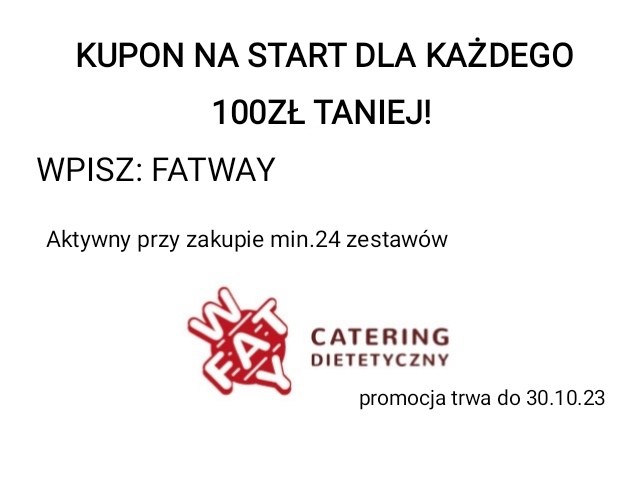 Aktualna promocja Fatway Catering